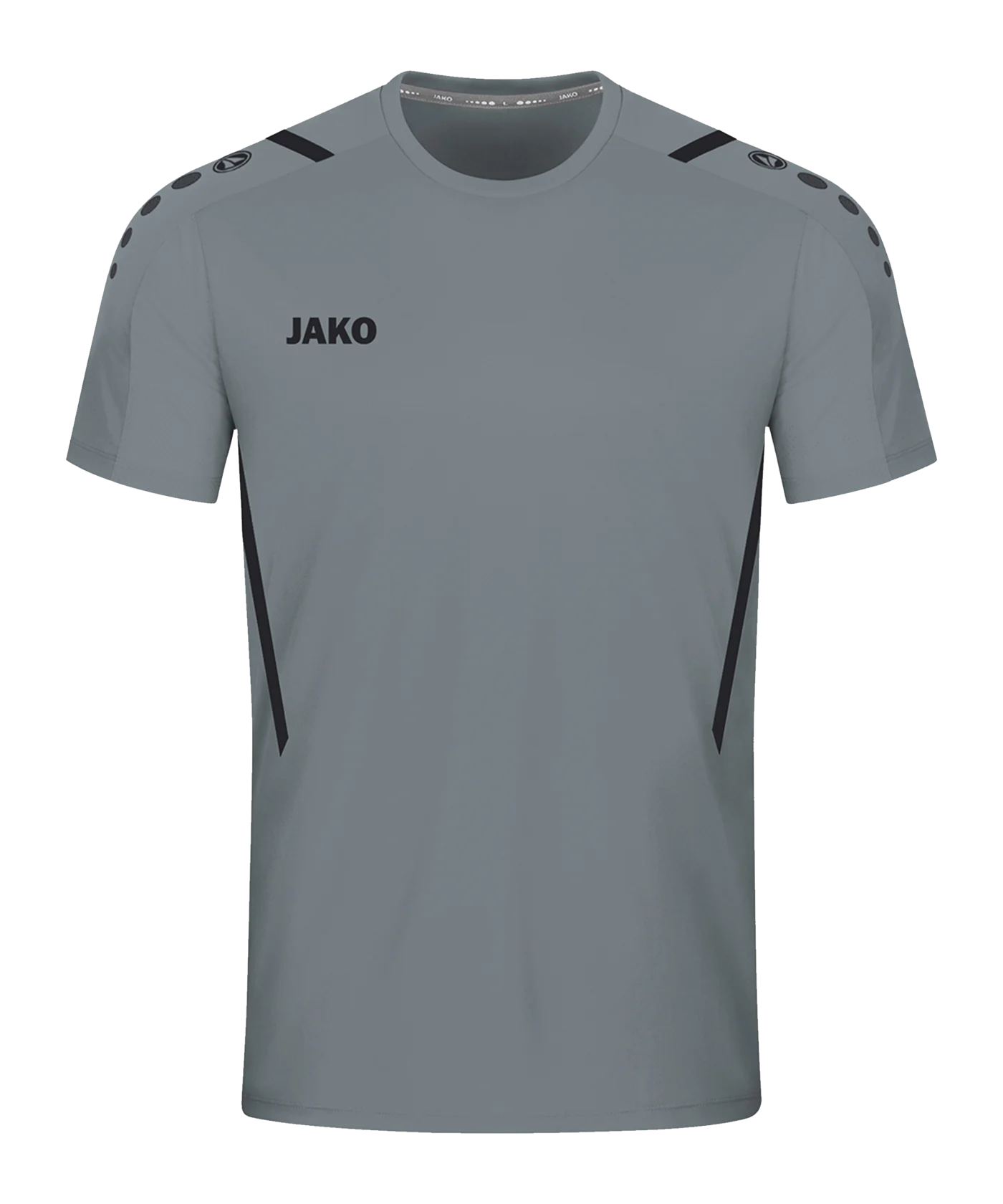 JAKO Challenge Trikot Kids Grau Schwarz F841