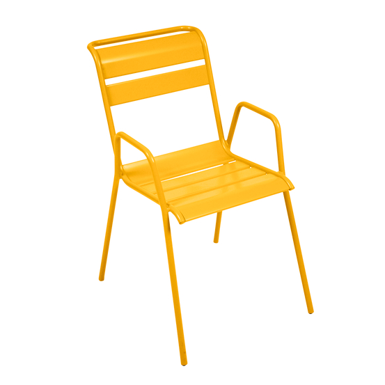 Fauteuil Bridge monceau miel