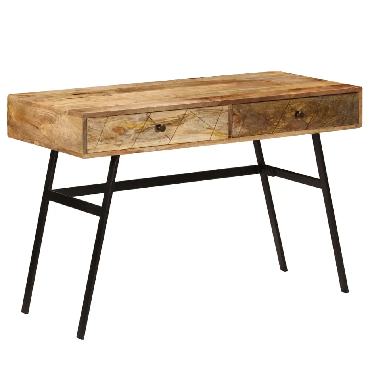 vidaXL Bureau Bois de Manguier