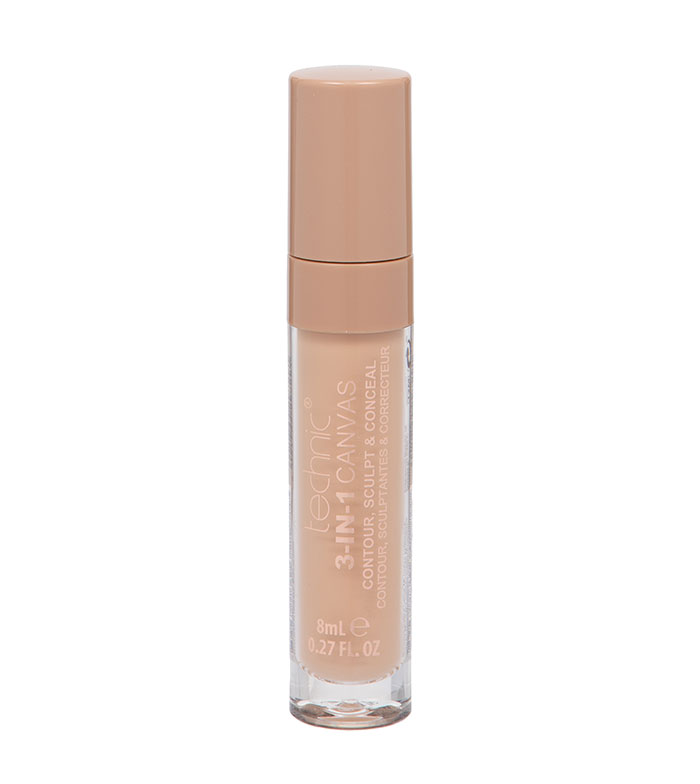 Technic Cosmetics - Corretor fluido 3-IN-1 Canvas - Honey