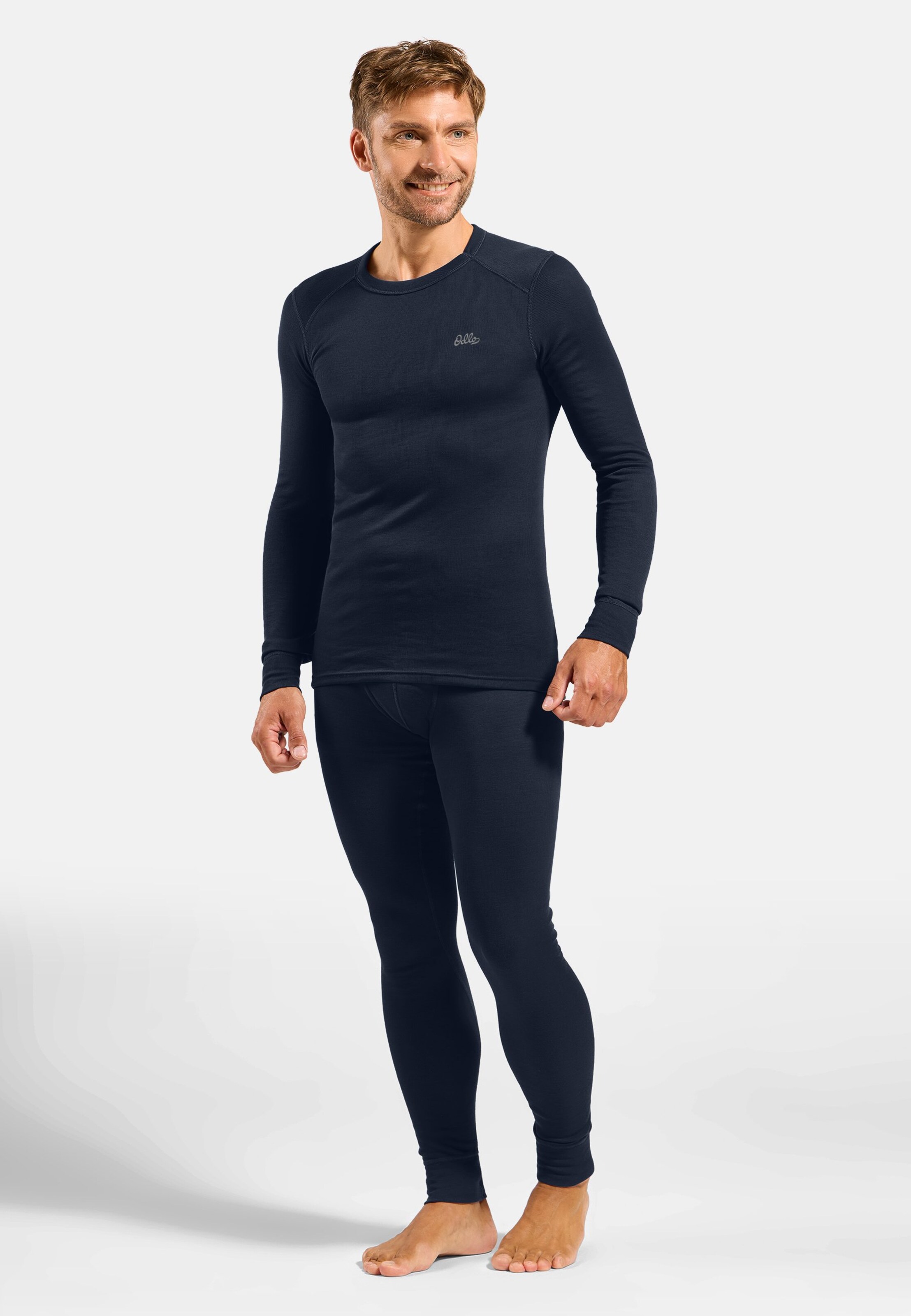 Active Warm Base layer Set in dark sapphire