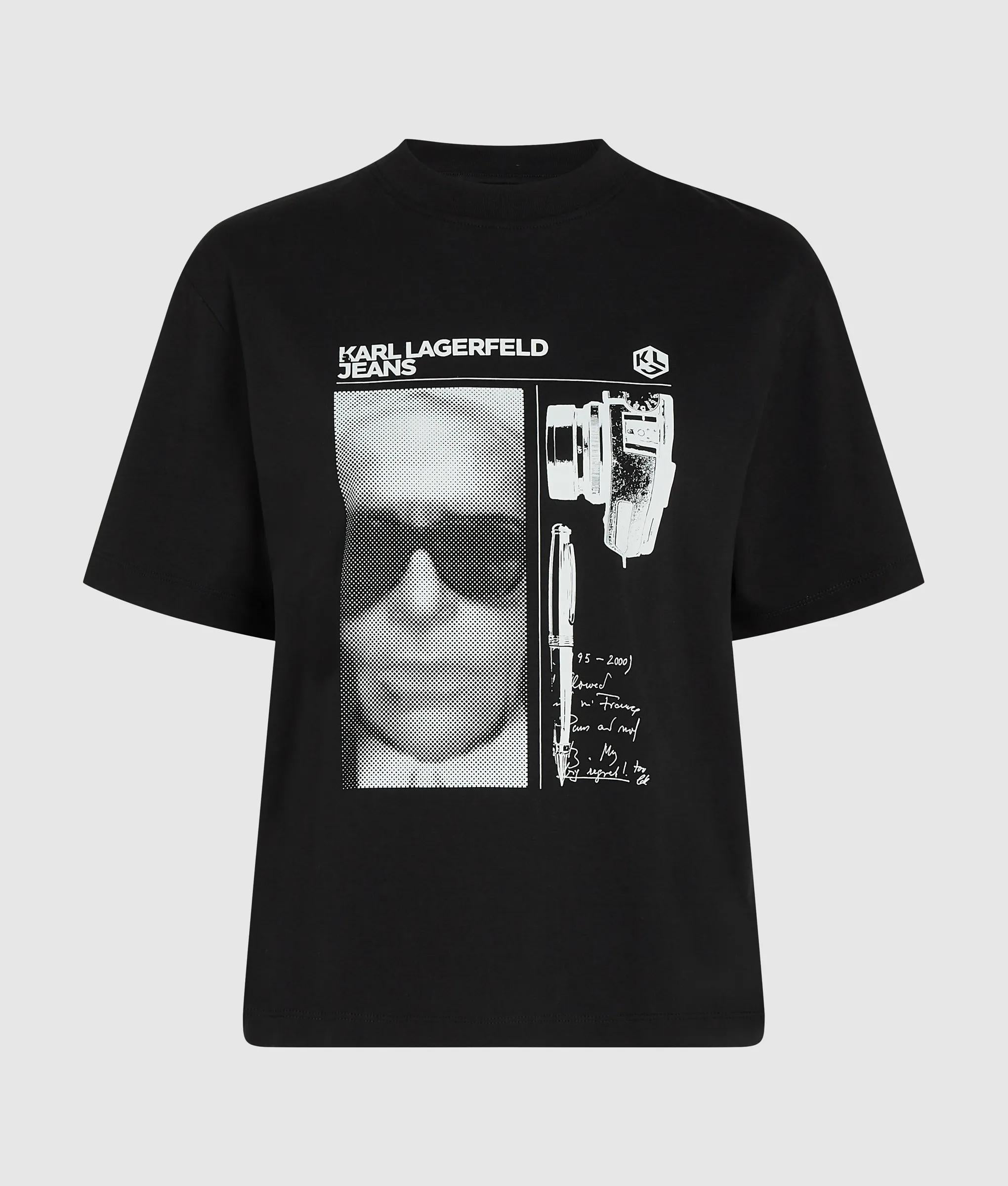 T-shirt met grafische Karl-opdruk