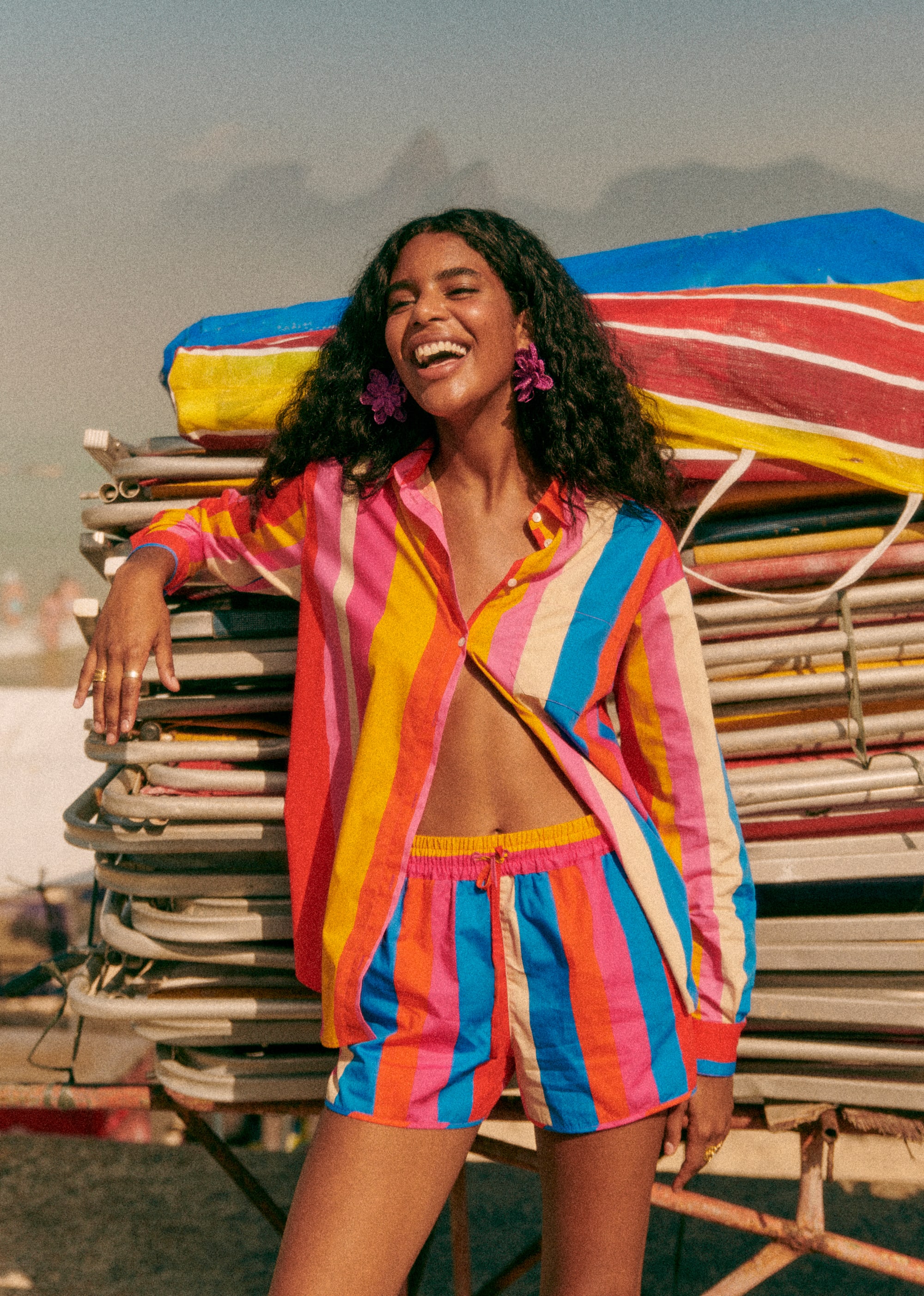 Chemise Max - Sézane x FARM Rio - Listra Carioca - LES COMPOSANTES/DÉCOUVRIR 5906702