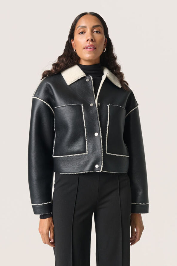 Soaked in Luxury SLLoise Jacket Black