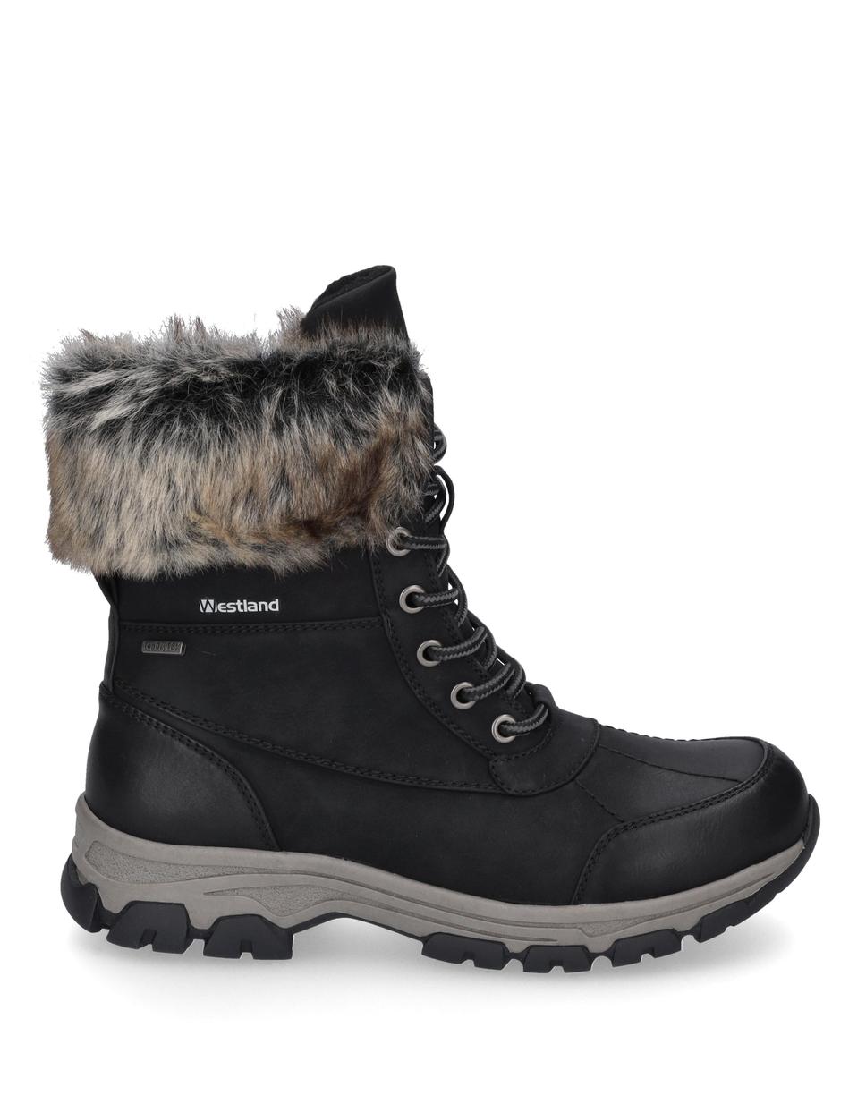 Stiefel Chambery 04, schwarz-kombi