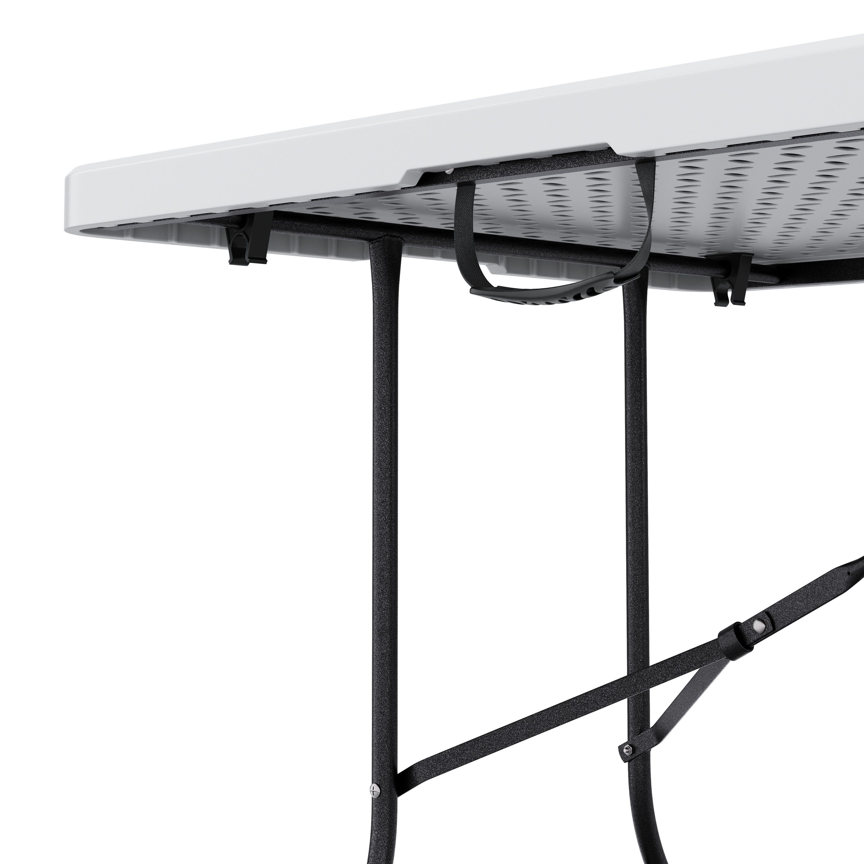 Campingtisch klappbar 180 x 75 cm weiss