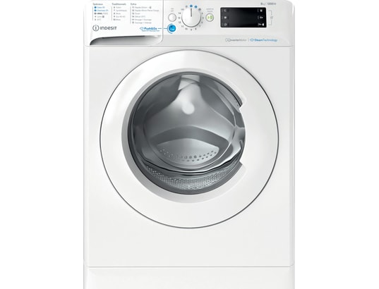 INDESIT - Lave linge Frontal BWE8127XWVFR