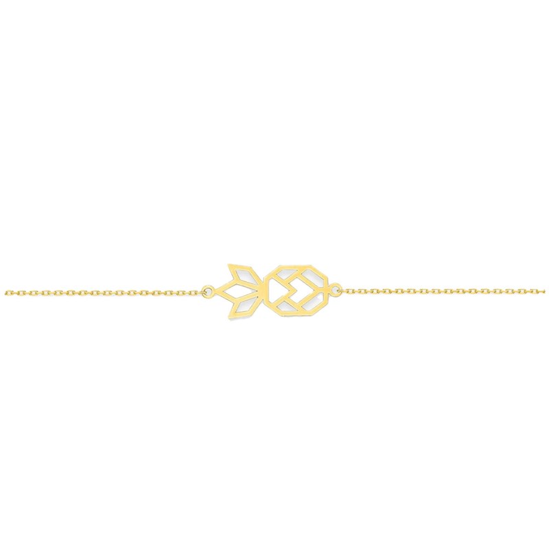 Bracelet Femme - Or 18 Carats - Longueur : 18 cm