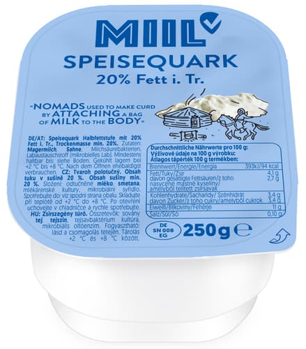 Miil Speisequark 20%