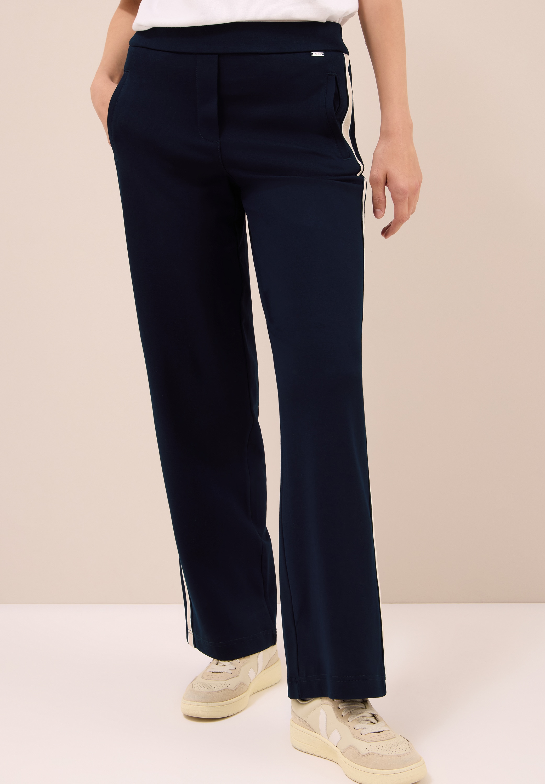 Cecil Stoffhose  mit Tape-Detail