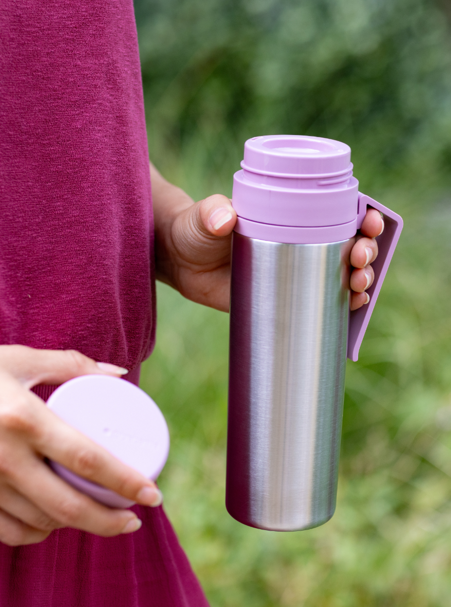 Make & Take Isoleerfles 0,5L - Lilac Pink
