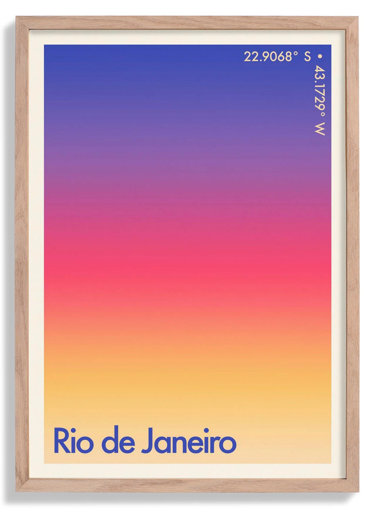 Rio de Janiero Sonnenuntergang Stadt