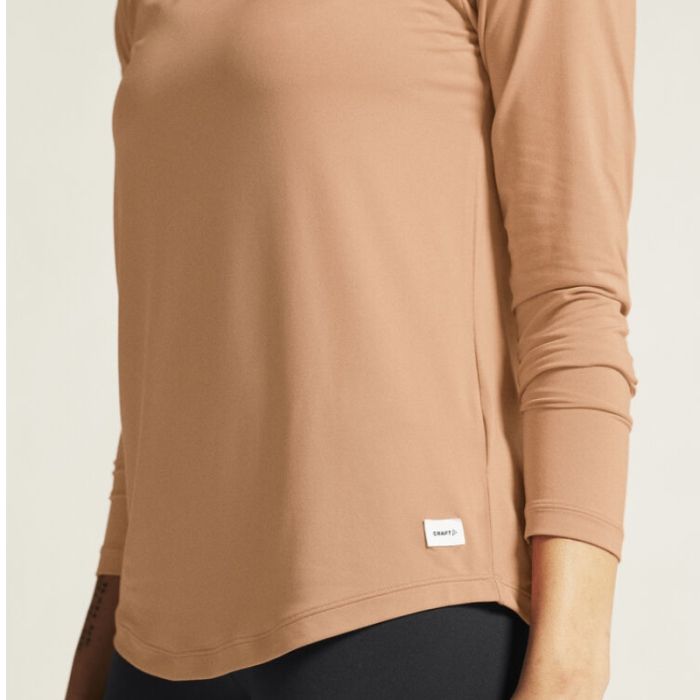 Craft Dame Trøjer Collective LS Tee Rød