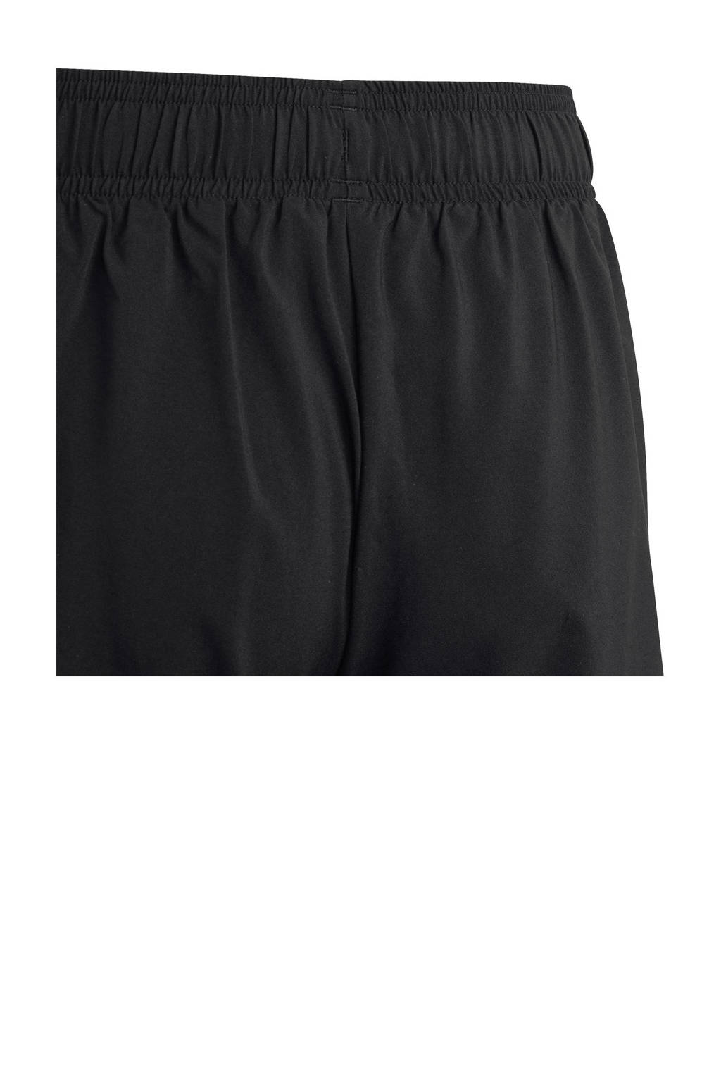 adidas regular fit short met logo zwart
