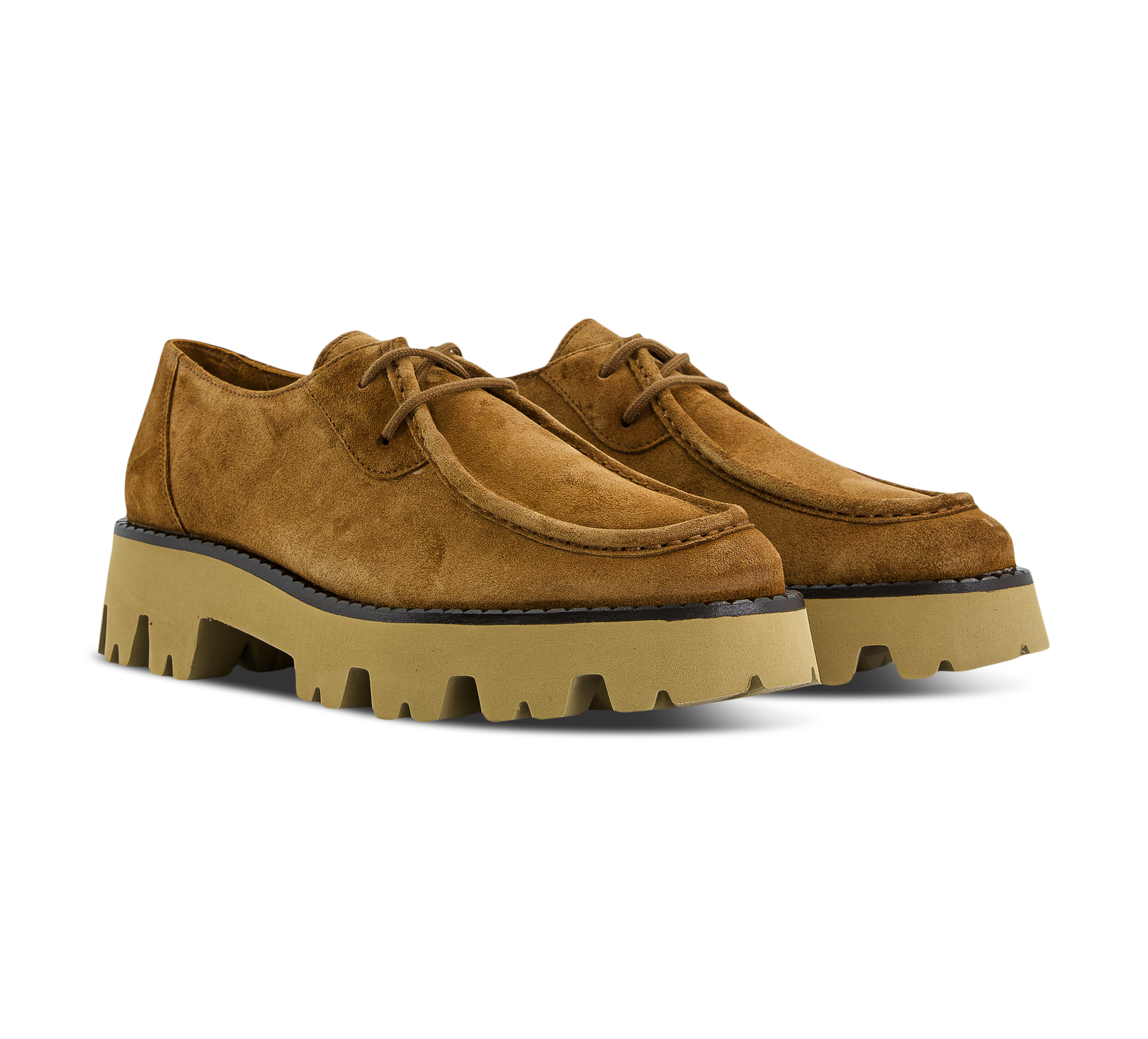 Paul Green Schnürschuhe braun