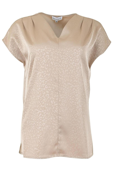 Maicazz beige dames blouse