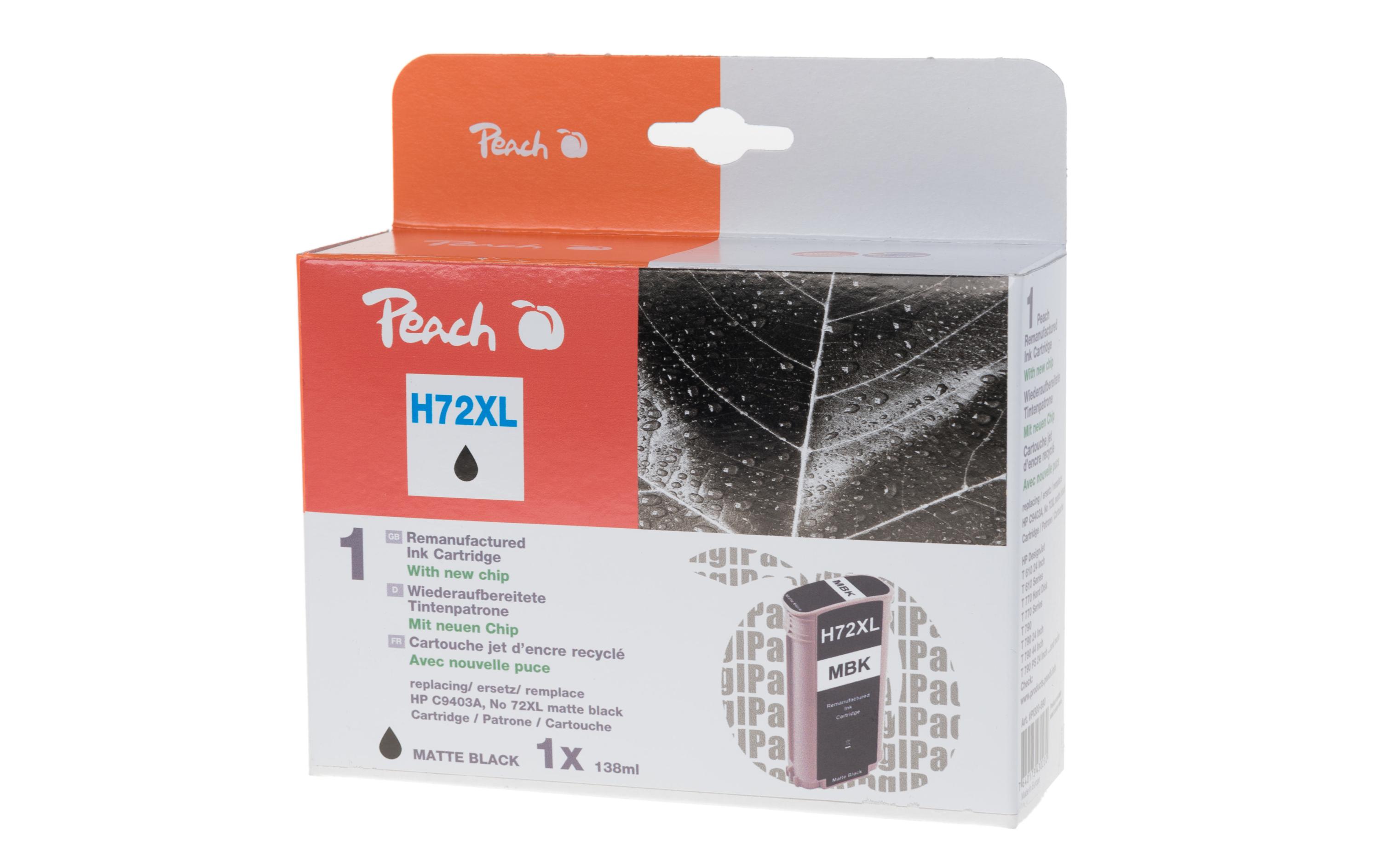 Tinte HP Nr. 72XL (C9403A) BlackTinte, Black