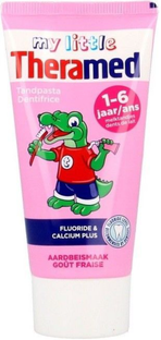 Theramed Junior Tandpasta Aardbei 1-6 jaar 50ML