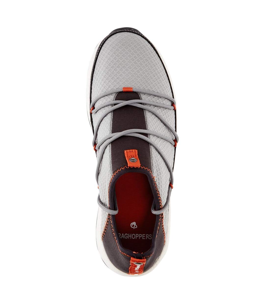 Craghoppers - Baskets LOCKE - Homme (Gris clair / Noir) - UTCG1548