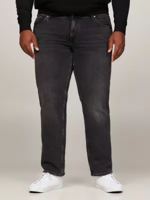 Calça jeans preta Plus Madison Regular