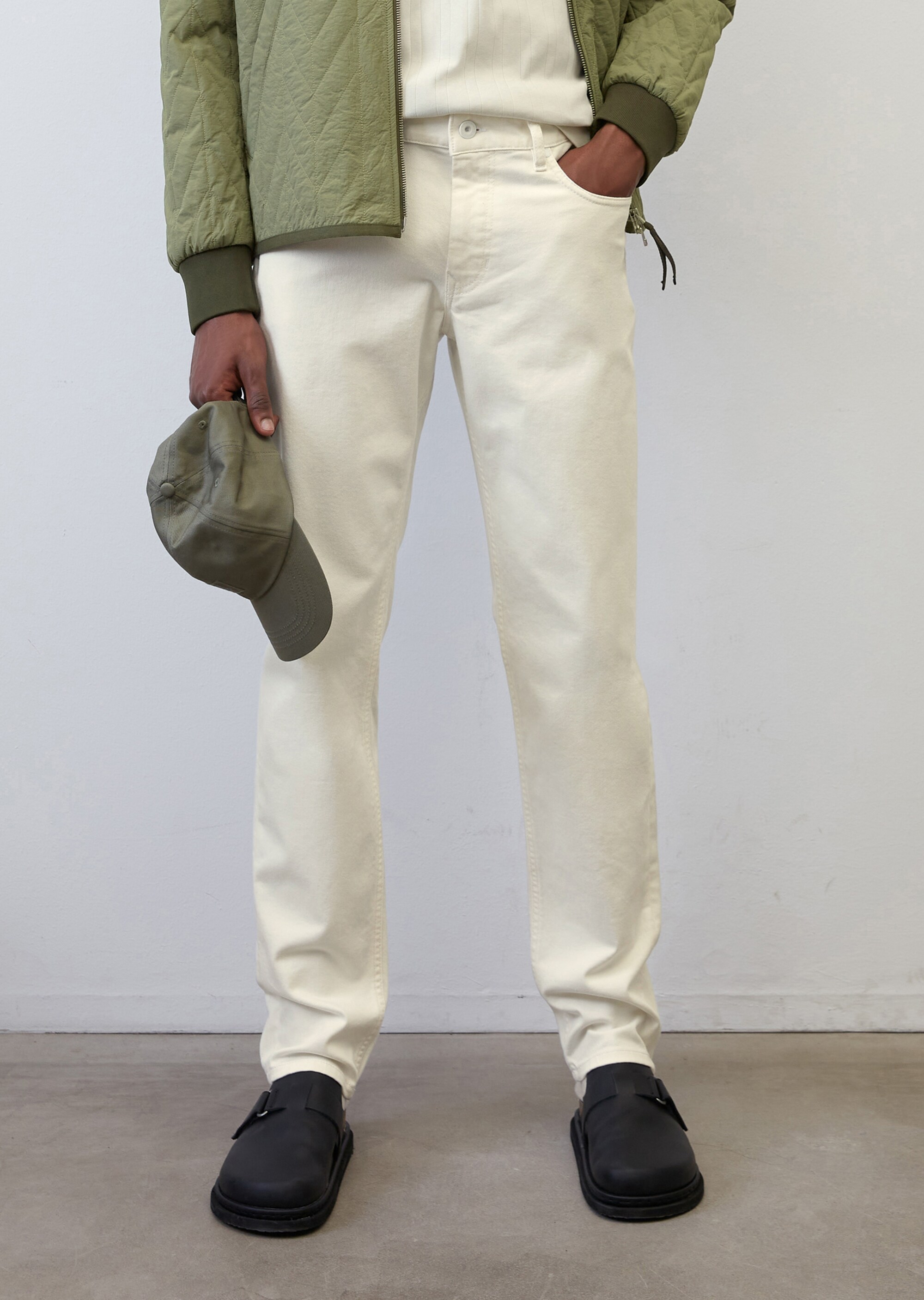Jeans Modell OSBY tapered aus reiner Bio-Baumwolle
