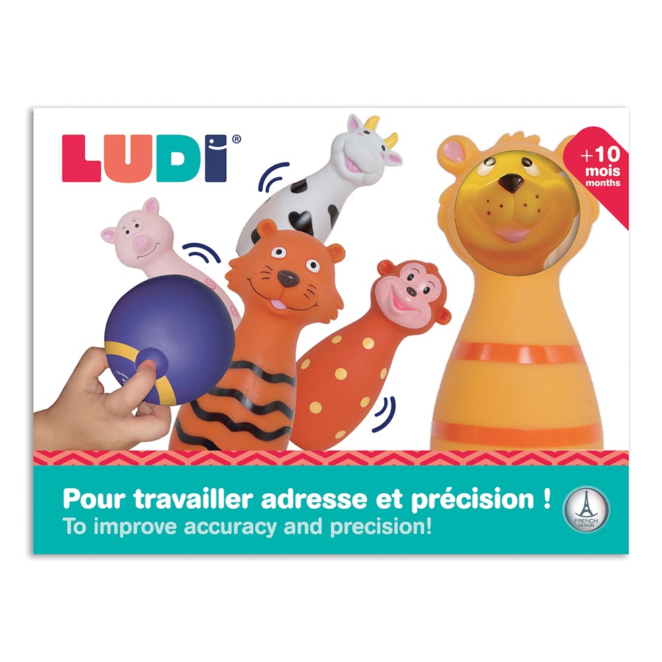 Ludi - Baby bowling, Dyr
