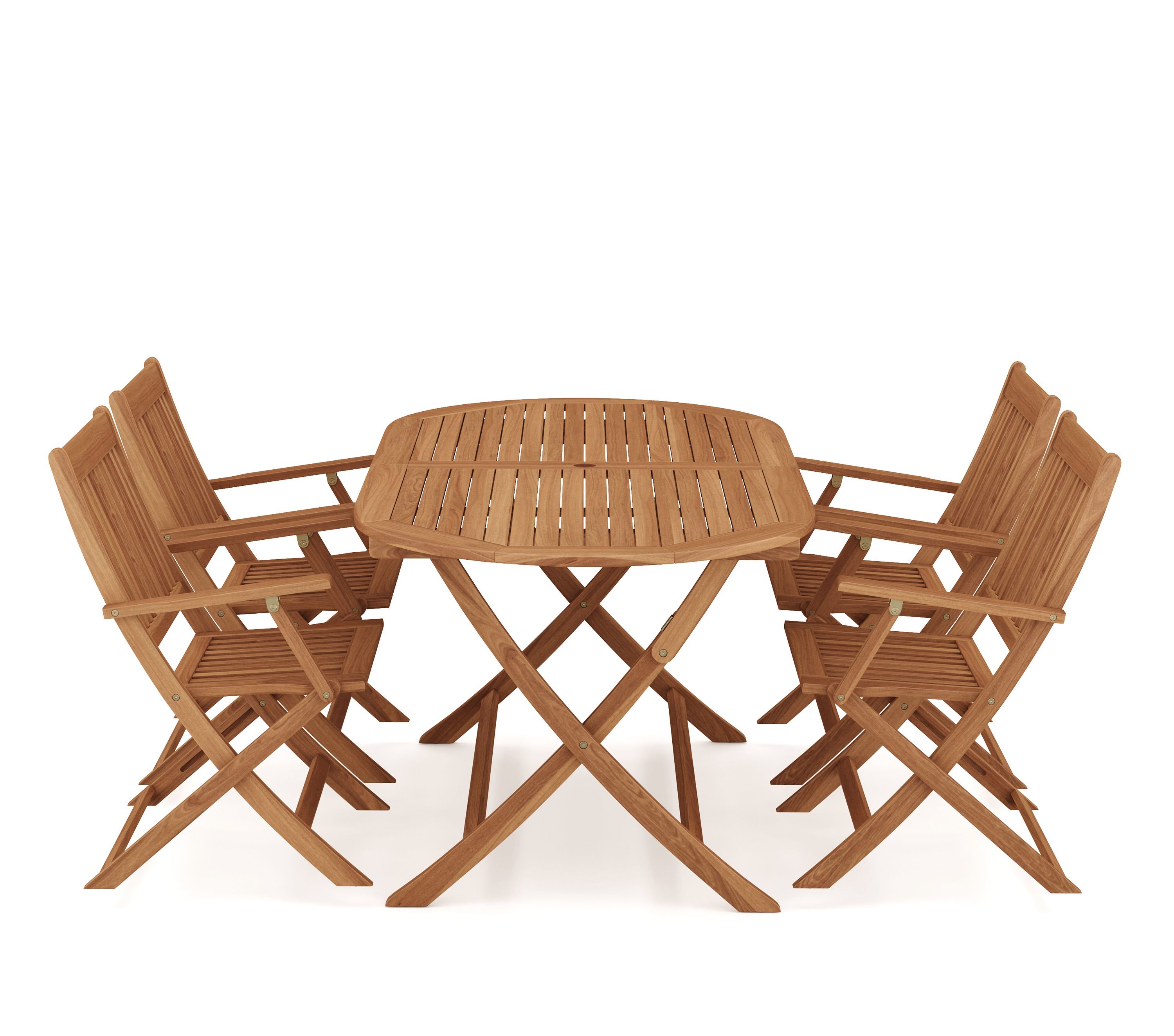 Gartenmöbel Set Holz ADONIS 5-teilig