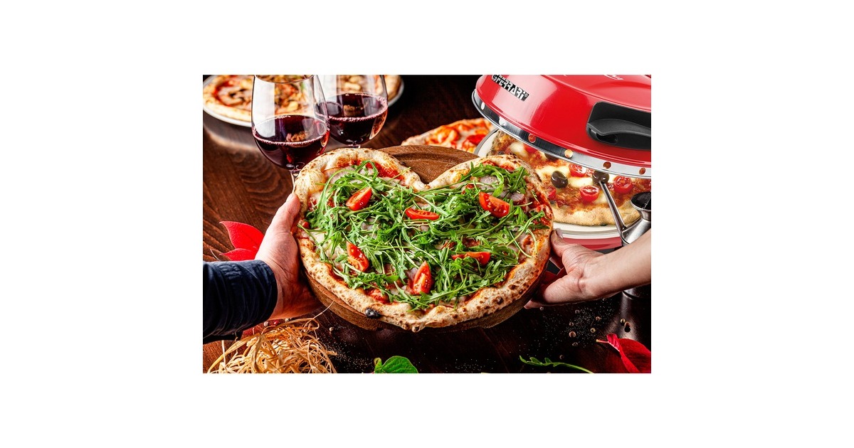 G3 FerrariNapoletana G10032 pizzaoven  (Rood)