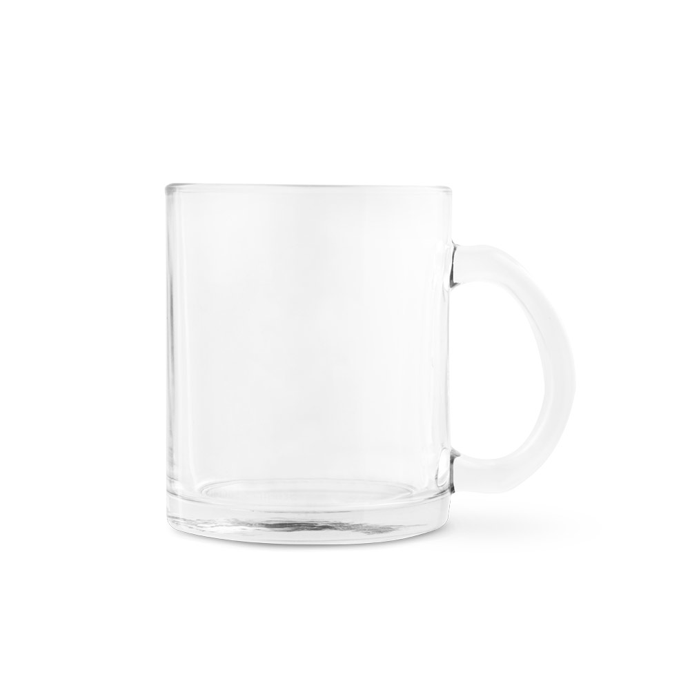 hi!dea 94318 - Mug en verre 350ml pour sublimation