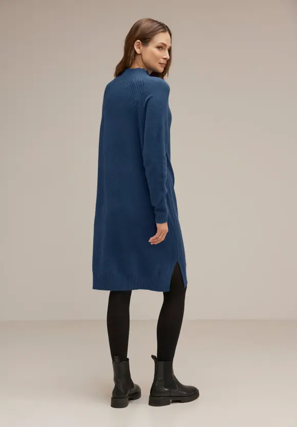 Raglan Strickkleid - atlantic blue