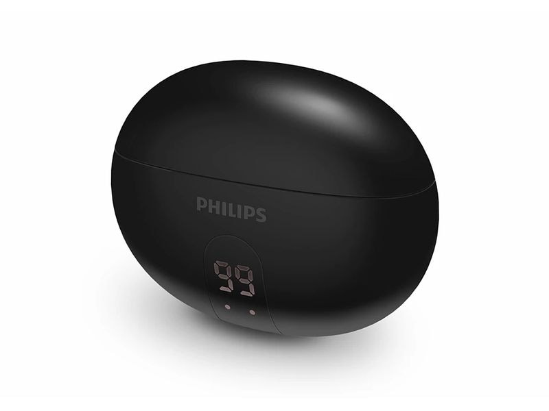 Philips True Wireless In-Ear-Kopfhörer TAT2520BK/00 Schwarz Kabellose In-Ear-Kopfhörer mit Geräuschunterdrückung und langer Akkulaufzeit