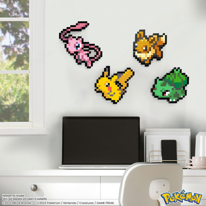 MEGA - Pokémon - Pixel Art - Evoli