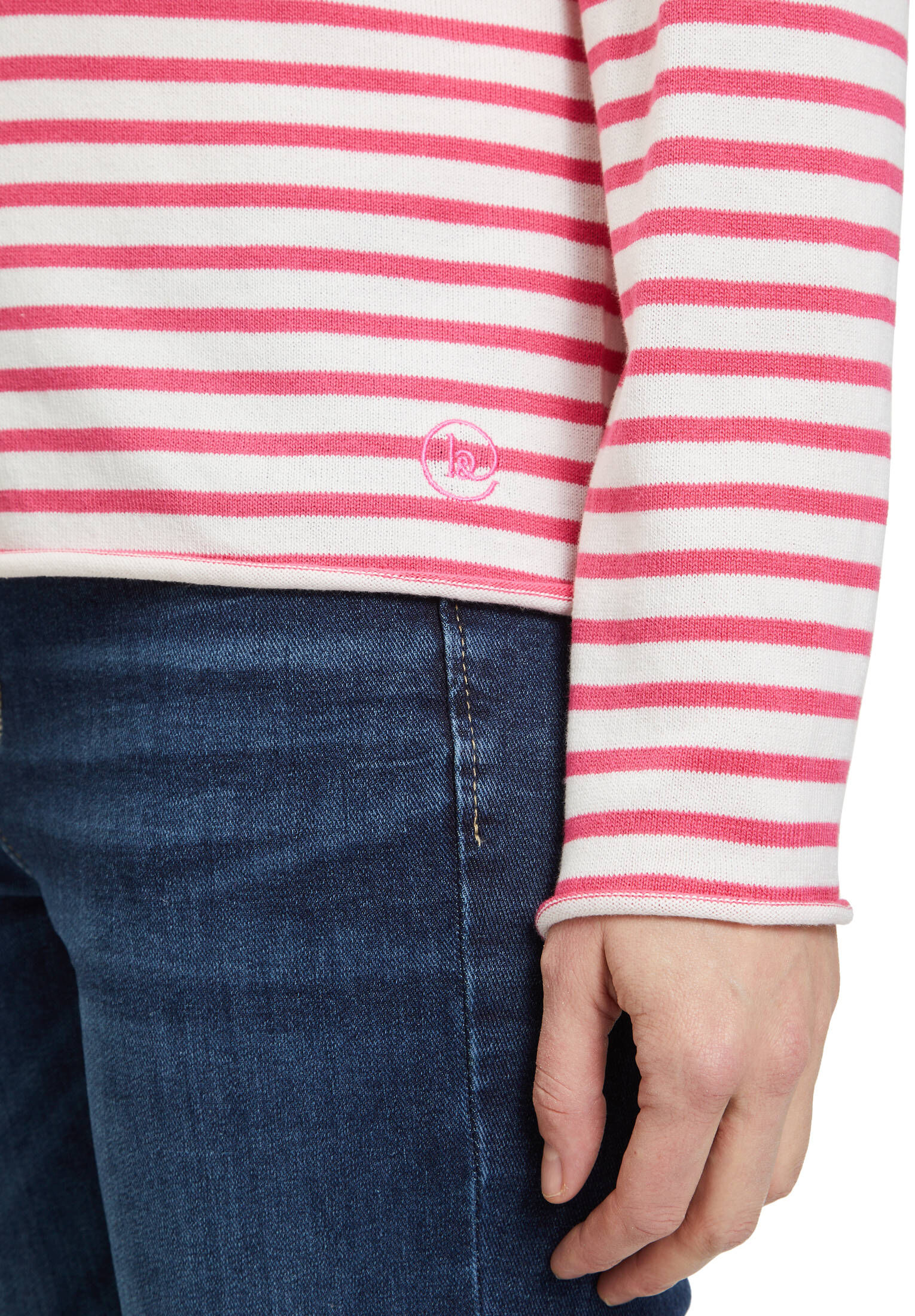Betty & Co| Damen Strickpullover mit U-Boot-Ausschnitt