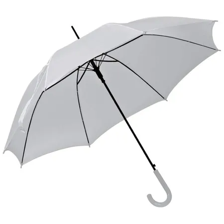 Macma Automatik-Regenschirm, weiß
