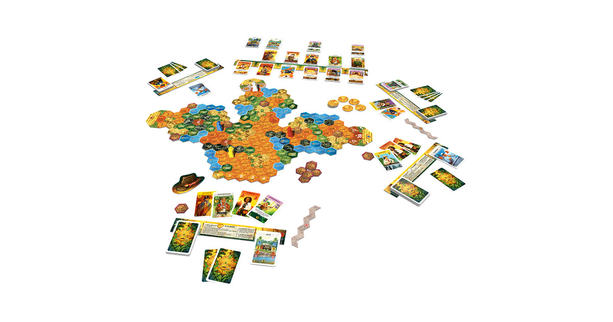 999 GamesDe Zoektocht naar El Dorado: De Gouden Tempels Bordspel  (Nederlands, 2 - 4 spelers, 60 minuten, Vanaf 10 jaar)