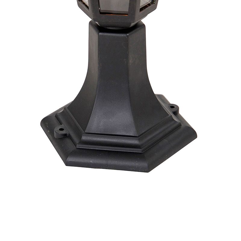Klassieke buiten vloerlamp zwart 42,2 cm IP44 - New Haven
