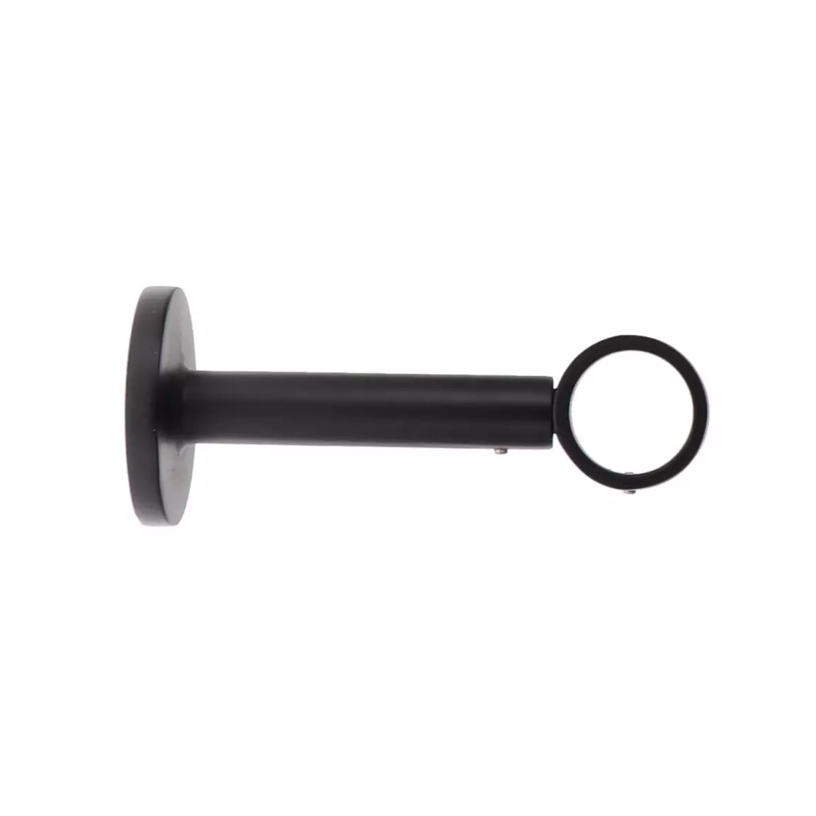 Support tringle extensible (L115 - L155 / D28) Lino Noir mat