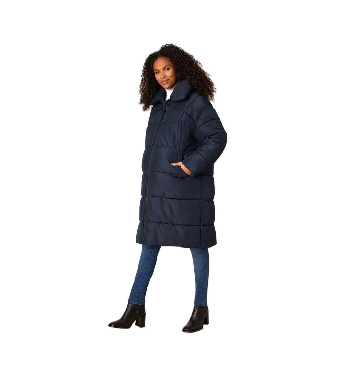 Dorothy Perkins - Manteau - Femme (Bleu marine) - UTDP550