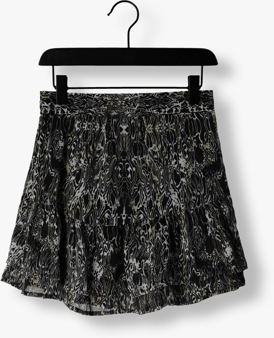 RELLIX zwarte rellix minirok skirt zebra