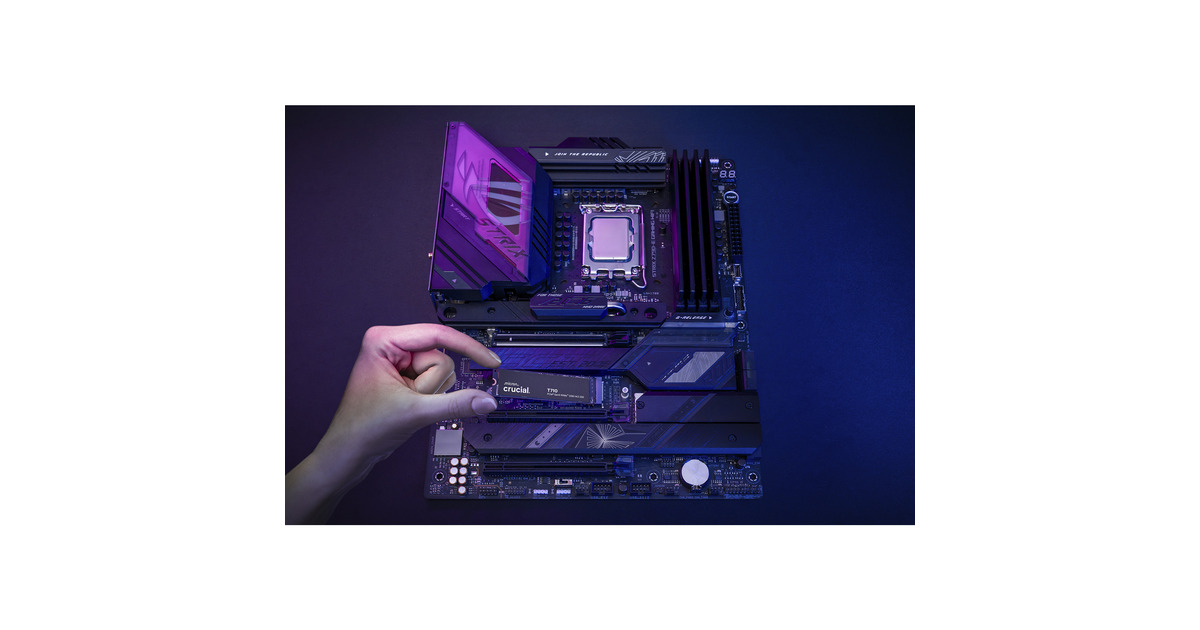CrucialT710 1 TB SSD  (PCIe 5.0 x4, NVMe 2.0, M.2 2280)