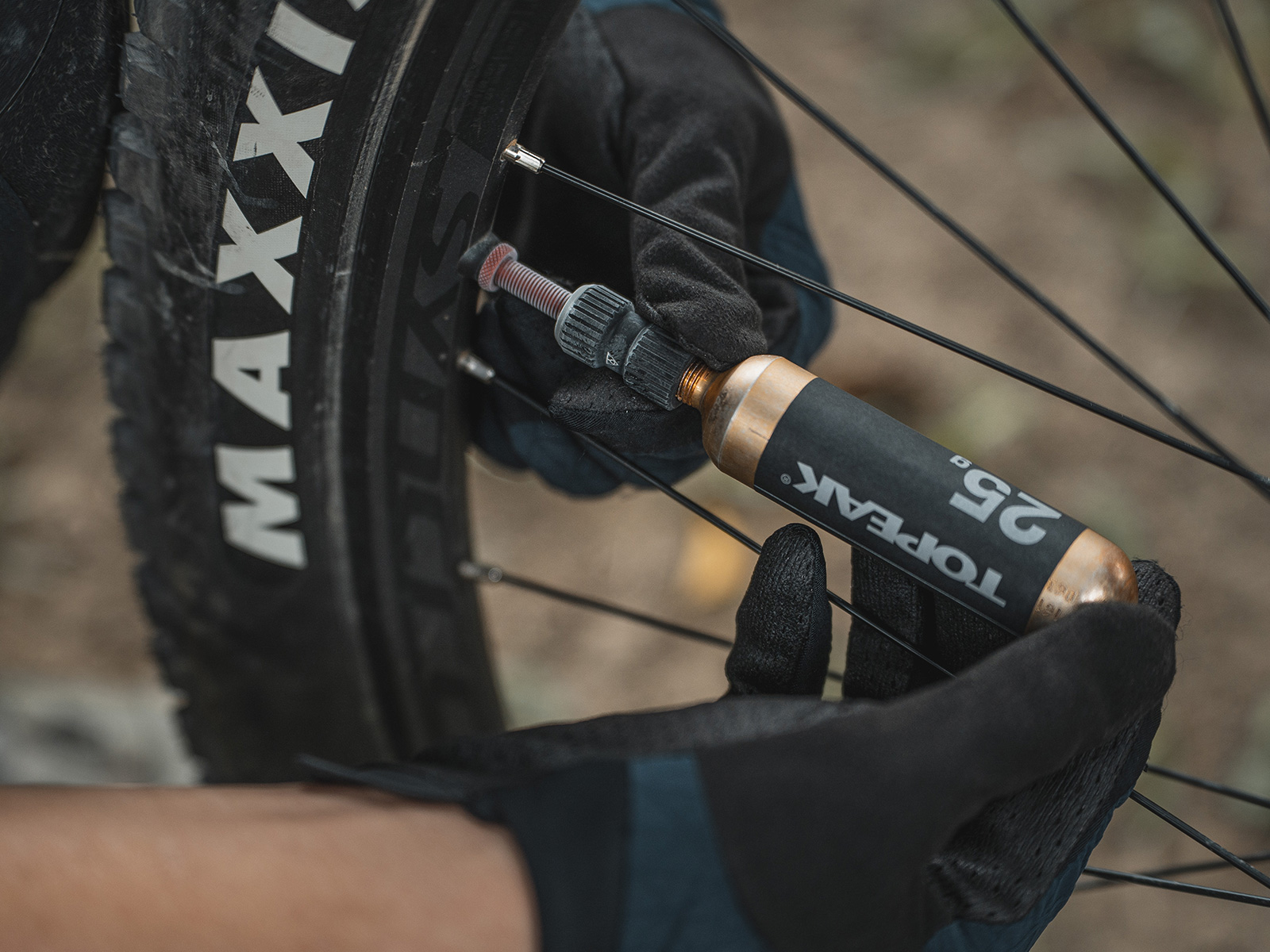 Topeak TubiPod Max Reperationskit til MTB