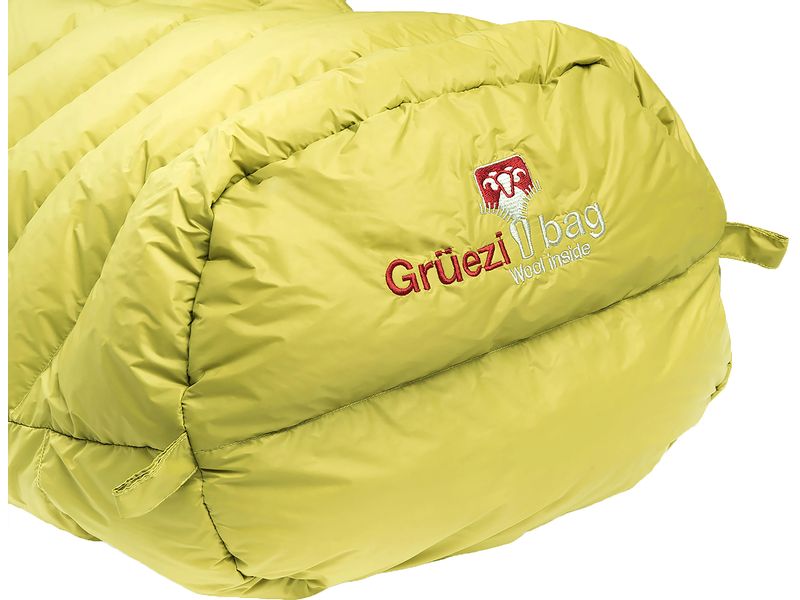 Grüezi Bag Schlafsack Biopod DownWool Extreme Light 185 War Ultraleichter Sommer-Schlafsack