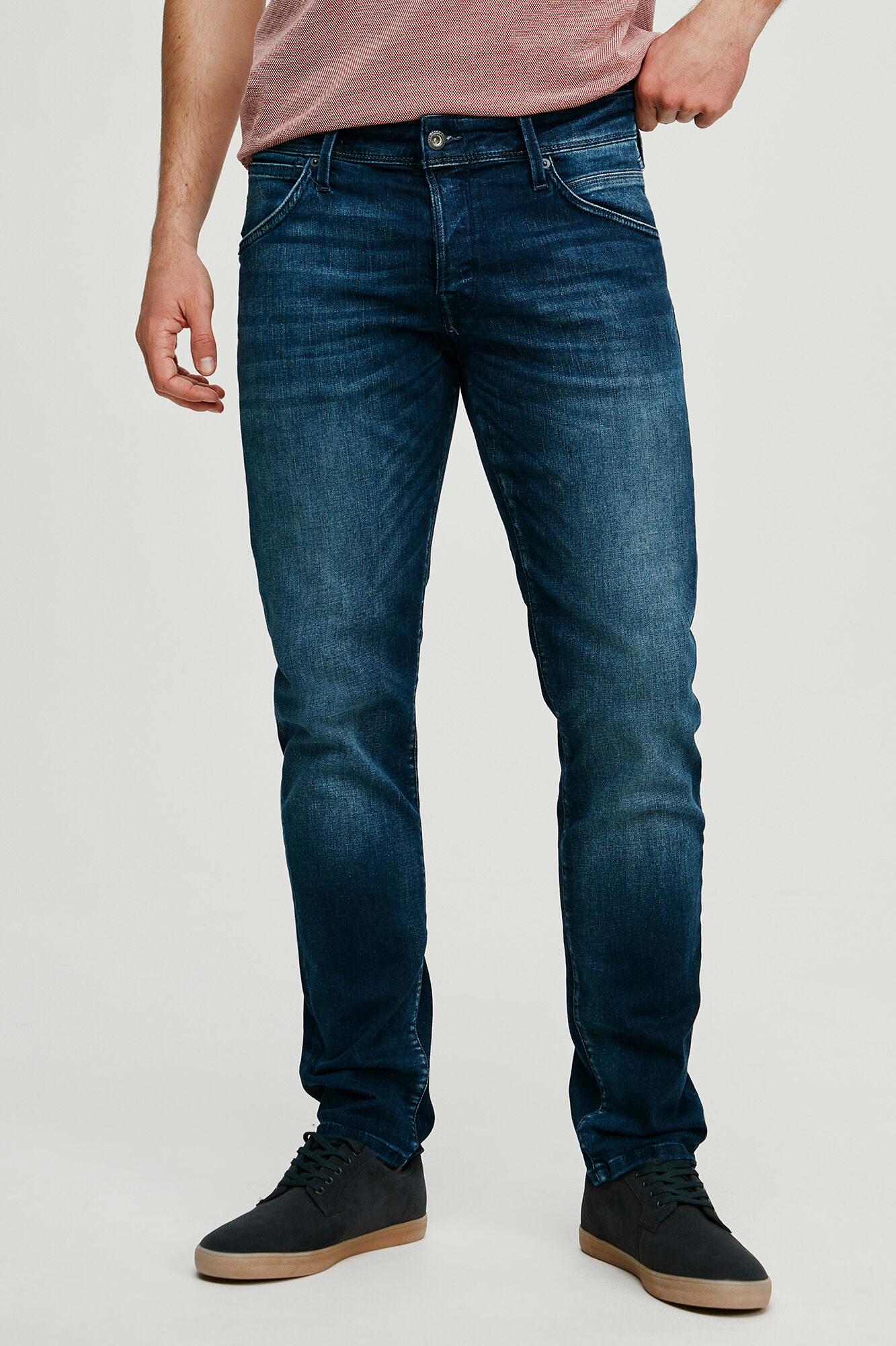 Calça jeans super elástica - Azul