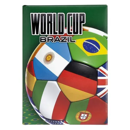 Goldbuch 43234 Freundebuch World Cup, A5, 72 Seiten