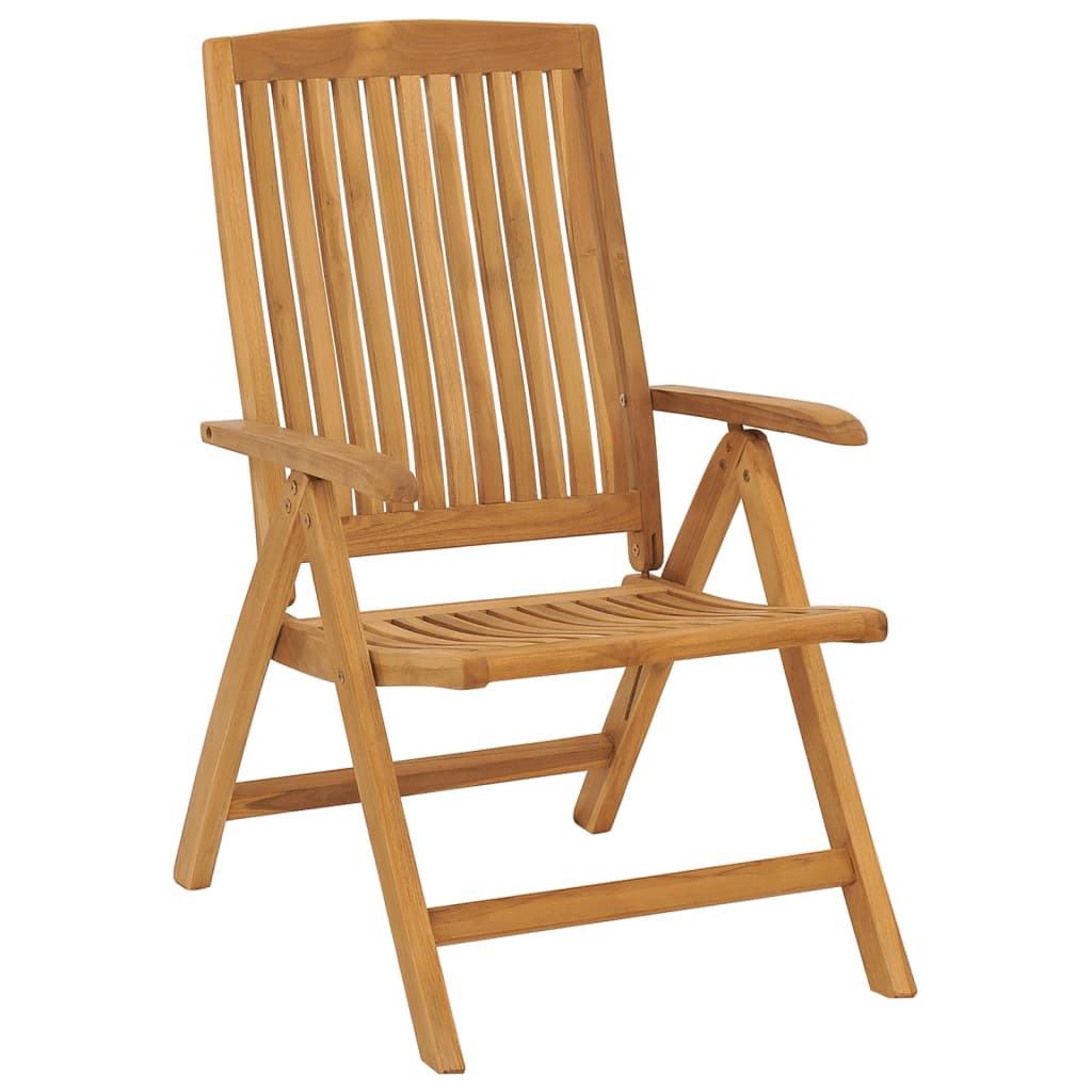 Ensemble à dîner de jardin 7 pcs bois de teck solide