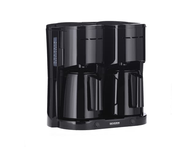 Severin Kaffemaskine dobbelt 1000 watt Sort
