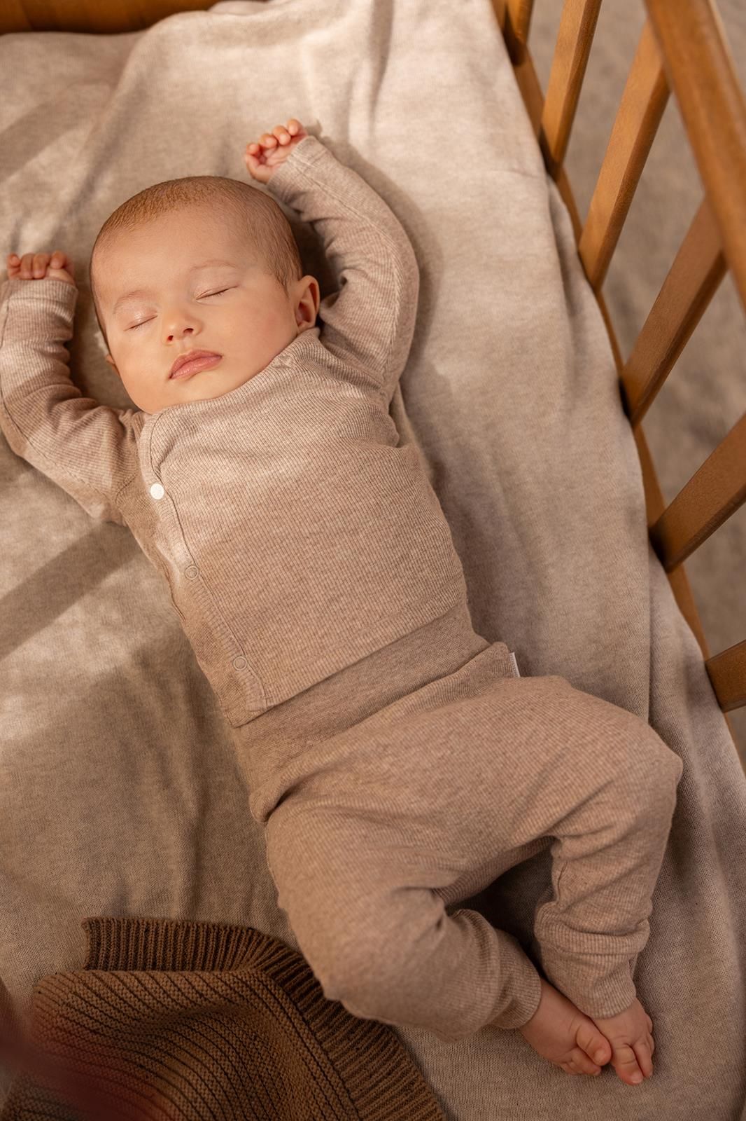 Noppies Newborn Longsleeve Nanyuki - Taupe Melange