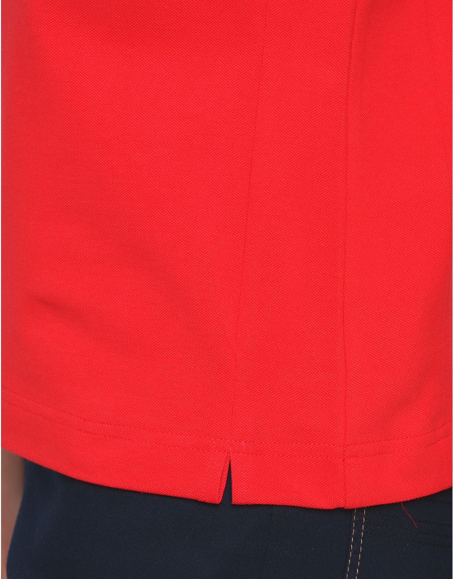 Polo rouge coton