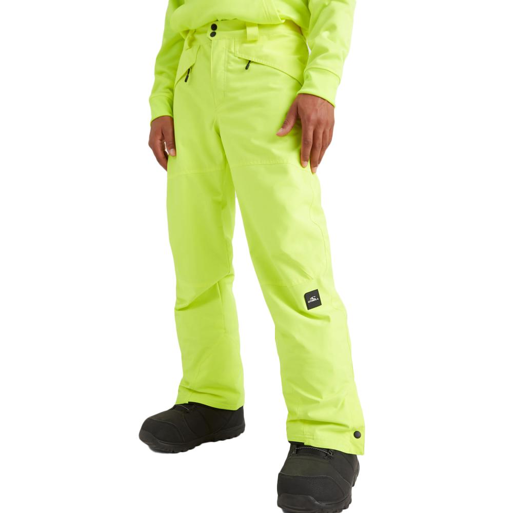 O'Neill Pantalon de Ski Jaune Fluo Homme O'Neill Hammer