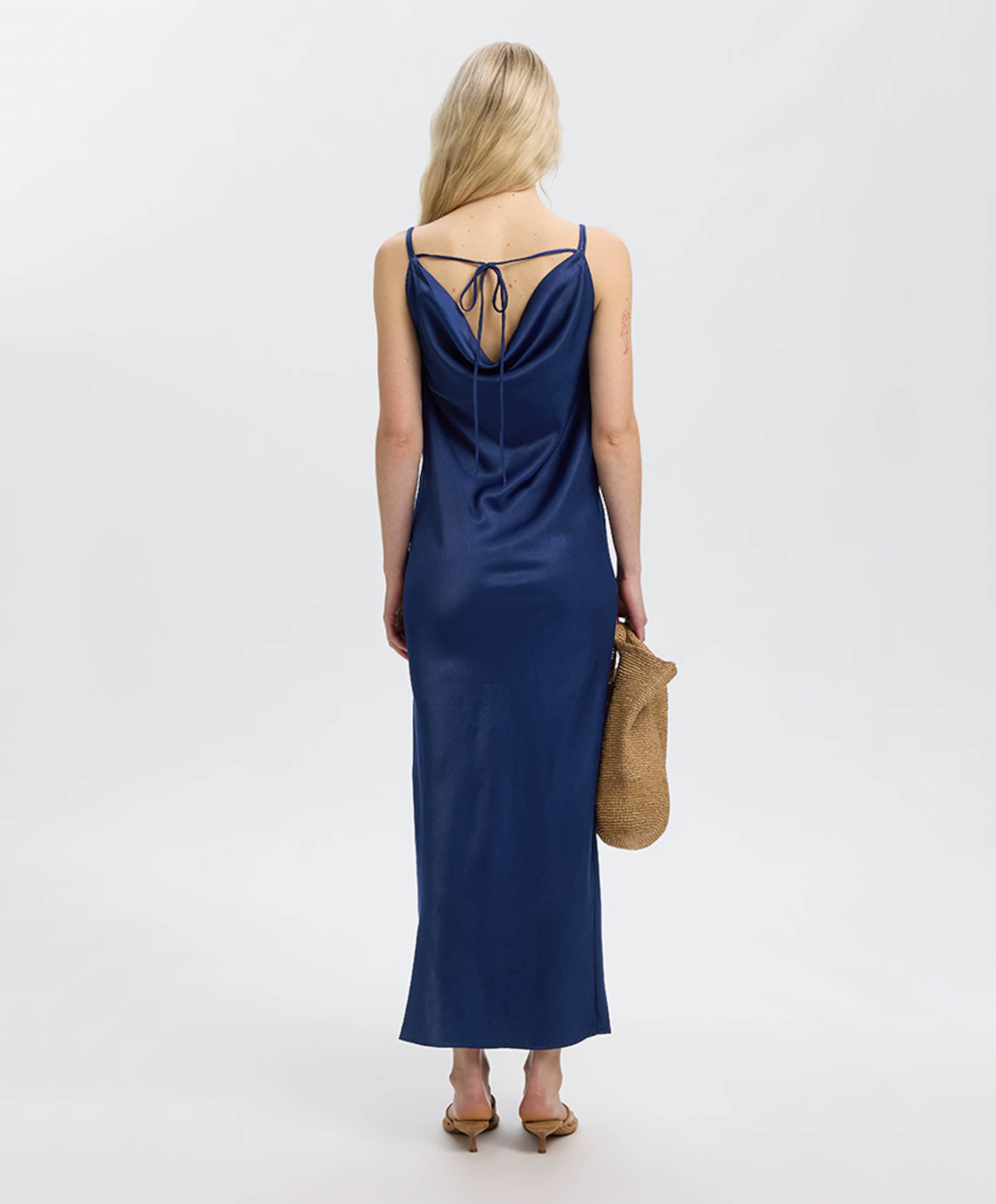 Selected Dames jurk blauw